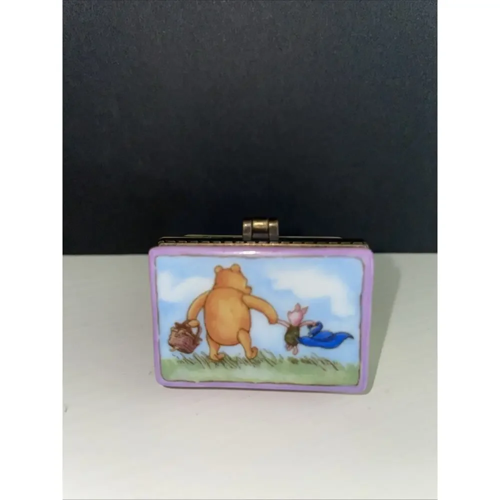 Midwest of Cannon Falls Trinket Box: Mini Winnie the Pooh & Piglet Together